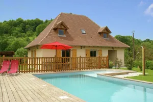 Image of Holiday Home in Loubressac with Pool & Garden