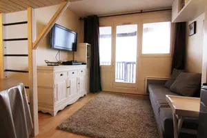 Image of 10m from resort center, 3rd floor, balcony, tv, ski locker, 21m², Alpe d'Huez