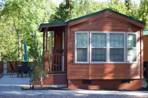 Image of Like new one bedroom, one bath cabin overlooking Christopher Creek