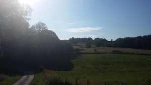 Image of Stone house full countryside near a city center