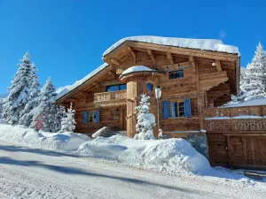 Image of Charming French Chalet | Chalet Augustus | Amazing Mountain Views & Sauna | Courchevel 1850