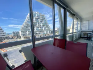 Image of BEL APPARTEMENT CLIMATISE CENTRE VILLE T2 - 4 PERSONNES AVEC LOGGIA VUE SUR MER