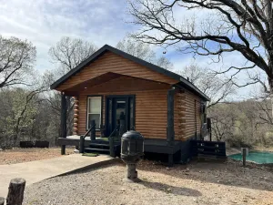 Image of Beautiful Log Cabin with lake access, pond, and 4-wheeling trails