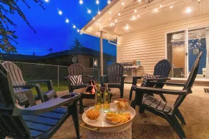 Image of Uptown Orcas Retreat - Fire Pit and High End Decor