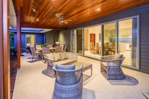 Image of BALI INSPIRED VILLA ONE STREET BACK FROM THE TRANQUIL WATERS OF GEOGRAPHE BAY