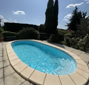Image of L'Isle en coeur air-conditioned house with garden and swimming pool