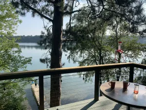 Image of 70's-80's Vintage Cottage on Round Lake