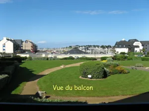 Image of Appart T2 clear, beautiful view port and sea, near beach and Thalasso