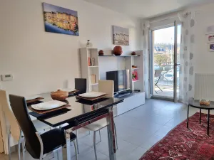 Image of Chez Lou et Dan 4P apartment with balcony elevator and secure parking