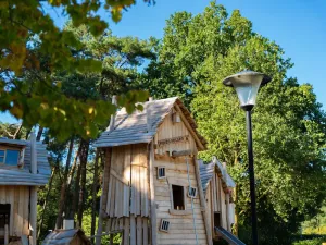 Image of Modern Chalet on the Water in the Brabant Kempen