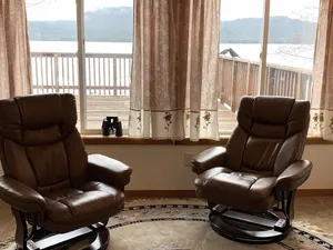 Image of Private house connected to Potlatch Totem Park extreme ocean view. Premium Host
