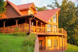 Image of Awe-Inspiring Views \/ Spacious Cabin \/ Pickleball Court