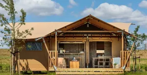 Image of Luxury Glamping wellness on an organic farm