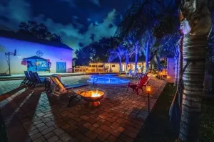 Image of Tropical Paradise w\/ Pool |Spa| Pickleball | Beach