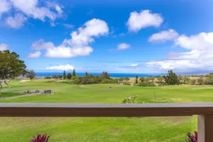 Image of Ocean-view condo on golf course with pool, tennis, pickleball & majestic vistas