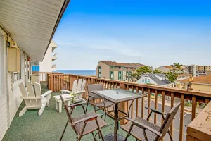 Image of Beach & Bright Oceanfront Condo W\/ Fast WiFi, Patio, Beach Access & More