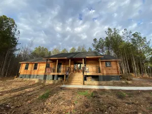 Image of Secluded Waterfront Cabin Retreat