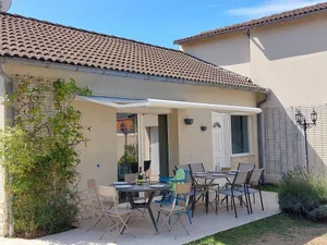 Image of Family home with enclosed garden in a forest 900 m from the beach