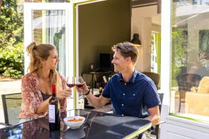 Image of Looking for the perfect family holiday bungalow? Look no further than our 6-person child-friendly bungalow at Norgerberg in Drenthe. Enjoy the sunshine and fresh forest air while your children play and explore in nature.