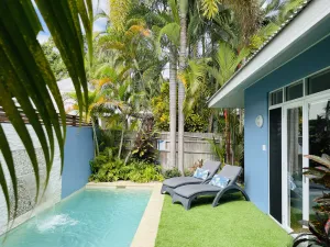 Image of Hanalei Beach House, 3min walk  to Beach, Private Heated Pool!