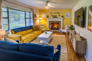 Image of Blackberry Grove 2.0acre+BBQ+FirePit+CornHole+Pets+NewRiverGorge National Park