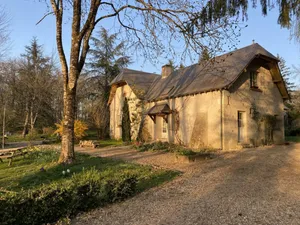 Image of Family-Friendly Cottage with Fireplace, Forest, and Playground near Amboise