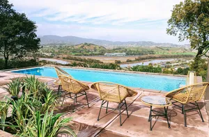 Image of Mountaintop Onsen Retreat Studio w\/ Pool, Swim Machine, Spa and Views!