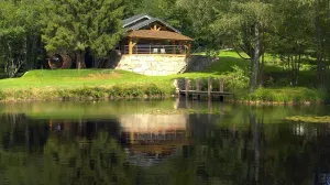 Image of Magnificent chalet on a green island. 2 ponds, private sauna and jacuzzi
