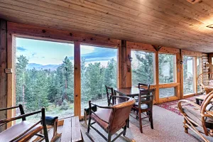 Image of Rivendell Log Cabin - walk into RMNP!  Continental Divide Views!  Large Hot Tub!
