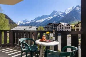 Image of Balcons Anaïte - Duplex 5BR 110m2 - Parking - Central - MtBlancView