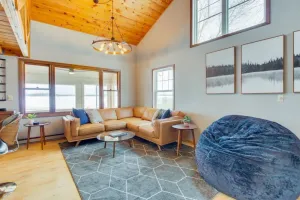 Image of Cozy Mod Cabin On Turtle Lake! No Pets Allowed