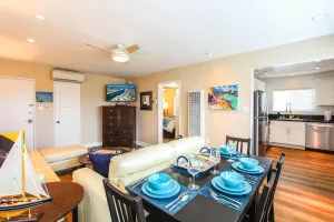 Image of Steps to Beach and Bay with Garage Parking (compact car) & Air Conditioning!