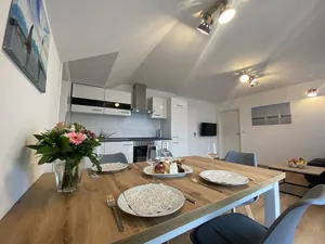 Image of Idyllic apartment in the countryside with south-facing balcony, parking space (wallbox) and bicycle room.