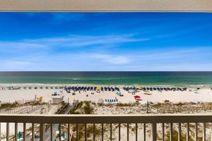 Image of Fifth-floor beachfront condo with balcony, amazing view, pools & hot tub