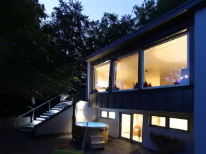 Image of Peace and wellness oasis in the middle of nature