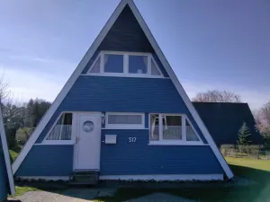 Image of Sunny, cozy wooden holiday house with big terrace and BBQ