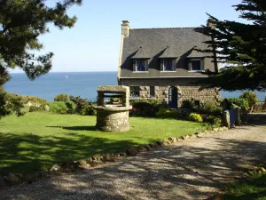 Image of Port Manech: House with garden exceptional sight ocean (180°)