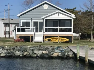 Image of Chesapeake Waterfront with Private Dock in Crisfield, Maryland