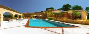 Image of Hacienda provençal - Heated indoor and outdoor pools,