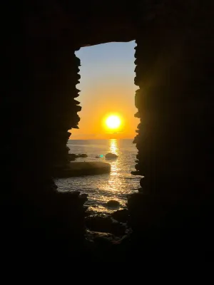 Image of Villa with breathtaking sea and sunset views