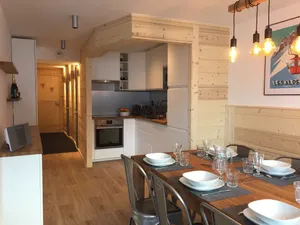 Image of Arcs 1800 charvet - Appt 60 m2 refurbished - 3 bedrooms (8\/10 people)