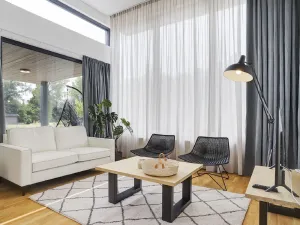 Image of Modern House With Beautiful Terrace, Near Almelo