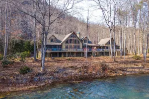 Image of 'Serenity on the River' Luxe Lewisburg Cabin!