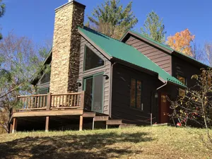Image of Adirondack Ski Mountain View Home