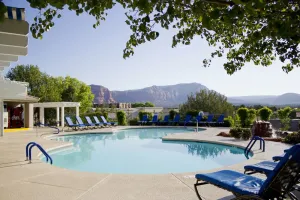 Image of Explore Sedona's Beauty from Cozy Suite w\/ Kitchen & Balcony | Pool Access