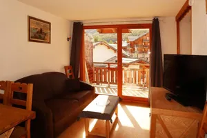 Image of 2nd floor, view open, fitness, swimming pool, sauna, balcony, tv, ski locker, 34m², Les Orres