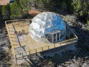 Image of Upscale Stargazing Dome Luxury Stunning Mountain View Loving Heart Retreats