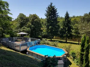 Image of Les Deux Lacs - Stunning Gite, with private swimming pool and 2.75 acre fishing lake