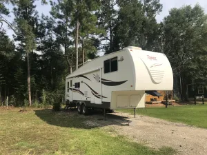 Image of Spectacular RV in the woods