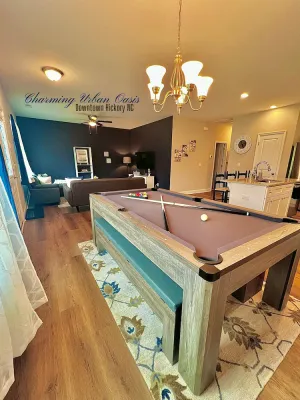 Image of Pool Table, Cozy, Basketball hoop, Game console, loaded kitchen! Beautiful home